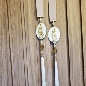 Escapulário de Porta Religioso Sagrada Família