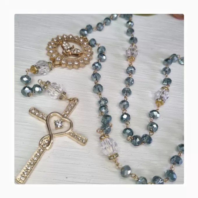 Terço de luxo - um presente especial para você