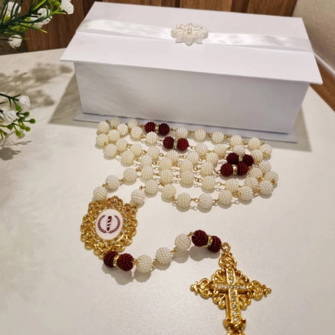 Terço Profissões Personalizado - Medicina, Direito, Odontologia, Fisioterapia, Veterinária, Engenharia